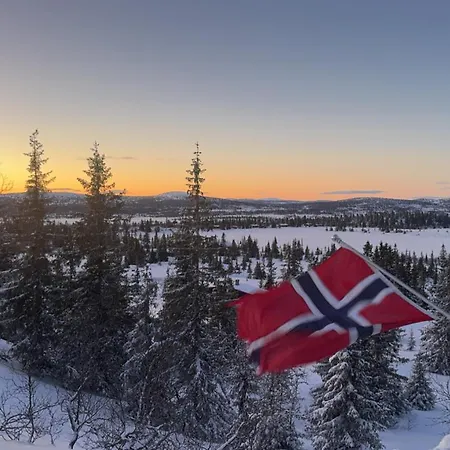 Ferienhaus Med Anneks Og Fantastisk Utsikt Pa Ljosheim Mesnali